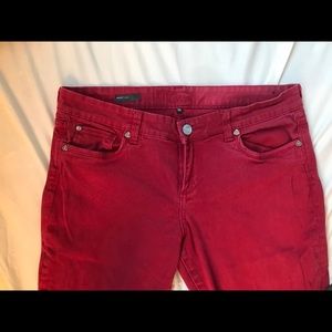Red Kut from the kloth Maggy flare size 14